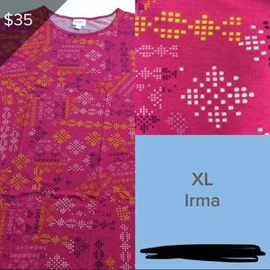 LuLaRoe Irma Size XL BNWT